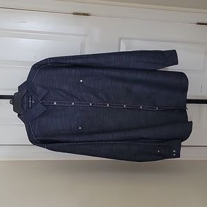 Beverly Hills Polo Club Men's Long Sleeve Button Down Shirt-NWOT